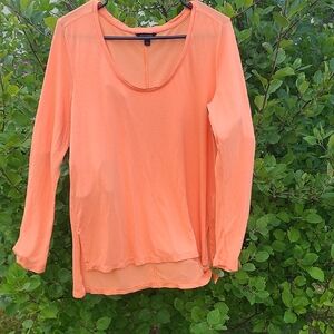 Banana Republic Vibrant Orange Blouse